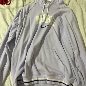 Lavender nike hoodie. Rarely worn. Super soft!